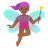 Woman Fairy: Medium-Dark Skin Tone