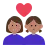 Couple With Heart: Woman, Woman, Medium Skin Tone