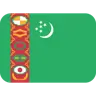 Flag: Turkmenistan Emoji 🇹🇲 image - Twitter / X (Twemoji) style
