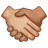 Handshake: Medium-Light Skin Tone, Medium Skin Tone