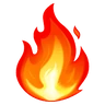 Fire Emoji 🔥 image - Huawei Harmony OS style