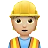Construction Worker: Medium-Light Skin Tone