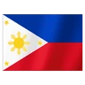 Flag: Philippines Emoji 🇵🇭 image - Huawei Harmony OS style