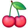 Cerejas Emoji 🍒 image - Samsung style