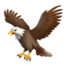 Águila Emoji 🦅 image - Huawei Harmony OS style