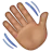 Waving Hand: Medium Skin Tone