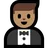 Person In Tuxedo: Medium Skin Tone