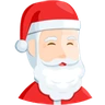 Santa Claus: Light Skin Tone Emoji 🎅🏻 image - Facebook Messenger (2016) style