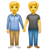 People Holding Hands Emoji 🧑‍🤝‍🧑 image - WhatsApp style