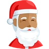 Santa Claus: Medium Skin Tone Emoji 🎅🏽 image - Facebook Messenger (2016) style