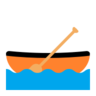 เรือแจว Emoji 🛶 image - Microsoft Classic 2D style