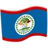 Flag: Belize Emoji 🇧🇿 image - Facebook Messenger (2016) style