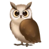 フクロウ Emoji 🦉 image - Huawei Harmony OS style