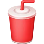 Vaso con pajita