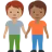 People Holding Hands: Medium Skin Tone, Medium-Dark Skin Tone