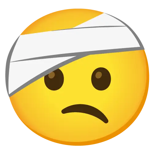 Face With Head-Bandage