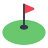 Flag In Hole Emoji ⛳ image - Tossface style