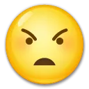 Faccia arrabbiata