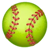 Softball Emoji 🥎 image - Samsung style