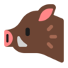 Emoji Vaddisznó 🐗 image - Microsoft Classic 2D style