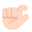 Pinching Hand: Light Skin Tone