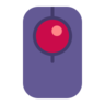 Boule de commande (un trackball) Emoji 🖲 image - Microsoft Classic 2D style