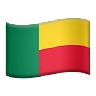 Flag: Benin Emoji 🇧🇯 image - Apple style