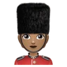 Guard: Medium Skin Tone Emoji 💂🏽 image - Huawei Harmony OS style