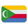 Flag: Comoros Emoji 🇰🇲 image - Tossface style