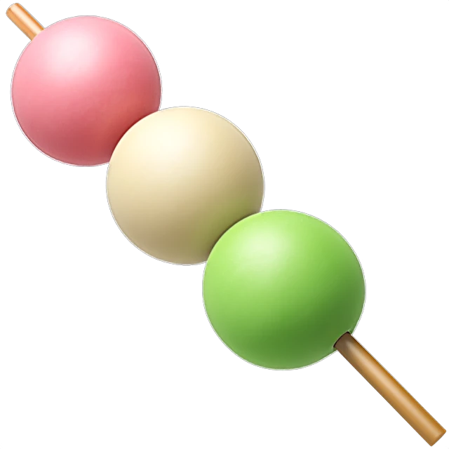 🍡 - Dango Emoji Meaning, Copy and Paste