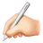 Writing Hand: Light Skin Tone