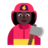Woman Firefighter: Dark Skin Tone