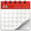 Calendario espiral almohadilla