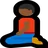 Man Kneeling: Medium-Dark Skin Tone