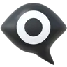 Eye In Speech Bubble Emoji 👁️‍🗨️ image - Apple style