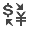 Currency Exchange Emoji 💱 image - Apple style