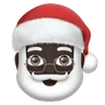 Santa Claus: Dark Skin Tone Emoji 🎅🏿 image - Huawei Harmony OS style
