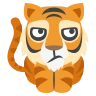 Tigre Emoji 🐅 image - EmojiTwo style