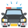 Emoji Közelgő rendőrautó 🚔 image - EmojiTwo style