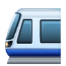 Rail léger Emoji 🚈 image - Huawei Harmony OS style