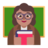 Woman Teacher: Medium Skin Tone