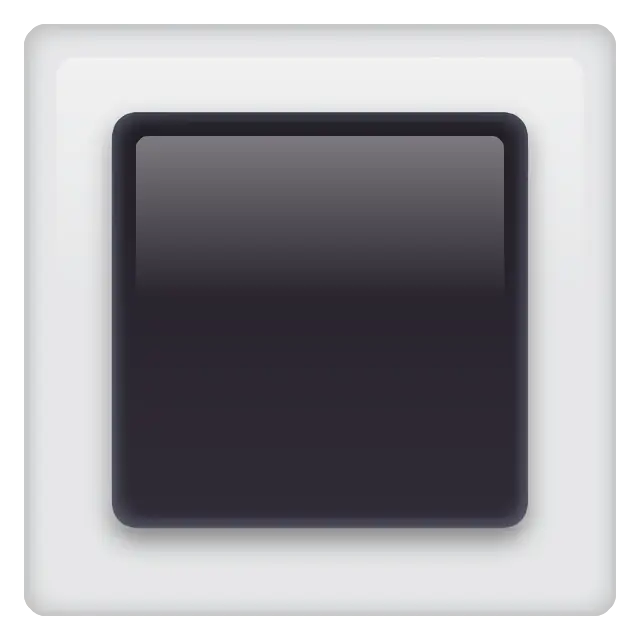 White Square Button