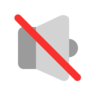 扬声器与取消行程 Emoji 🔇 image - Microsoft Classic 2D style