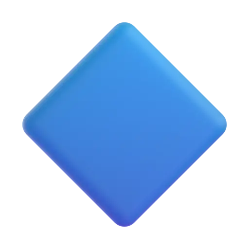 Large Blue Diamond