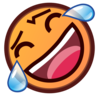 Эмодзи Катается по полу от смеха 🤣 image - Emojidex style