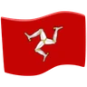 Flag: Isle Of Man Emoji 🇮🇲 image - Facebook Messenger (2016) style