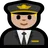 Man Pilot: Medium-Light Skin Tone