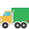 Emoji Csuklós teherautó 🚛 image - Skype style