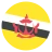 Flag: Brunei