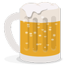 แก้วเบียร์ Emoji 🍺 image - Skype style